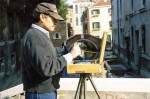 HFriedland-Painting in Venice